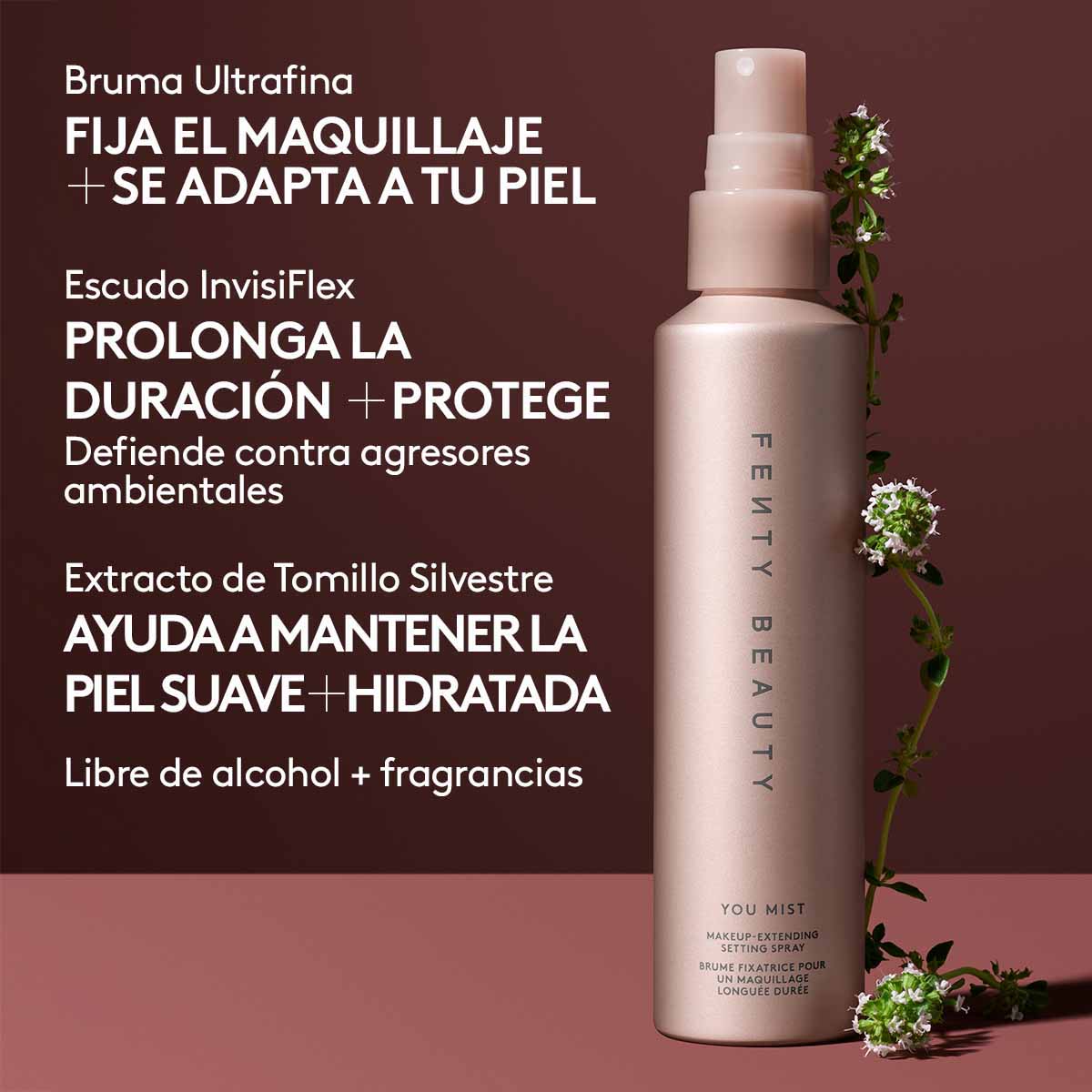 YOU MIST SETTING SPRAY (SPRAY FIJADOR DE MAQUILLAJE)